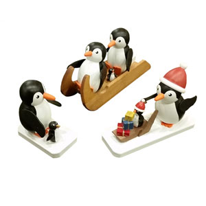 Pinguine auf dem Eis